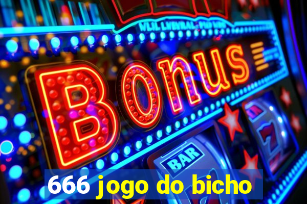 666 jogo do bicho